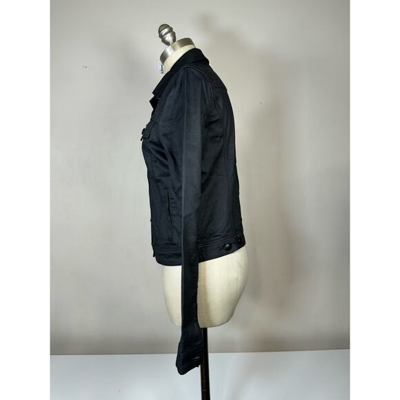 Articles of Society Black Denim Jacket Women’s Size Medium M - Picture 3 of 8